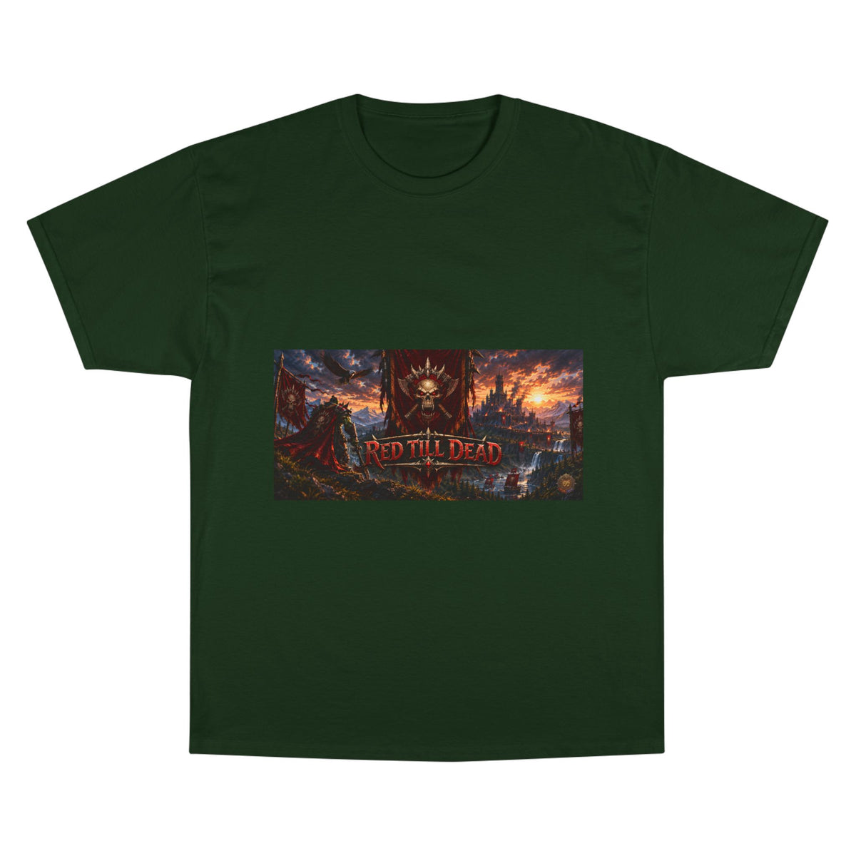 Red Till Dead Graphic T-Shirt