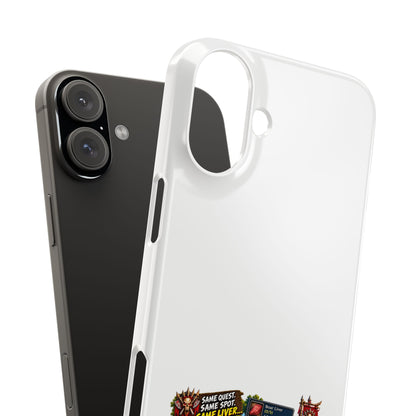 Level 60 Gamer Collage Slim Phone Case