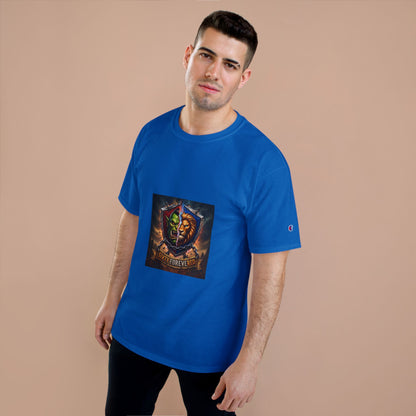 Champion T-Shirt - "Victory Forever" Fantasy Shield Gamer Tee