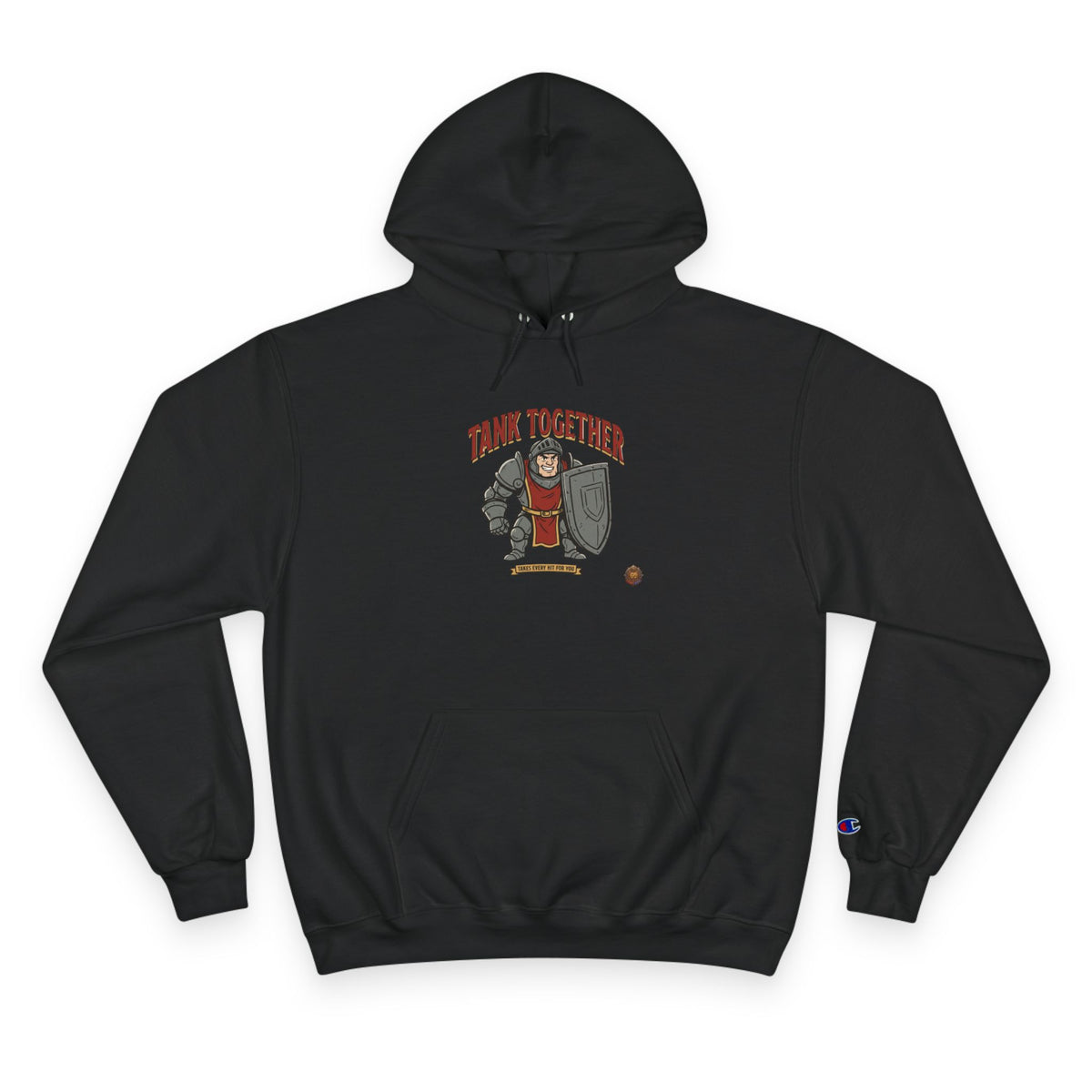Tank Together Hoodie — Gamer Co-op RPG Tank Design