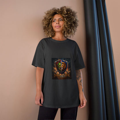 Champion T-Shirt - "Victory Forever" Fantasy Shield Gamer Tee