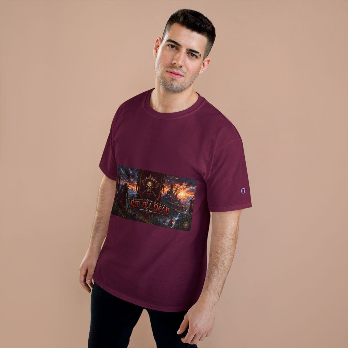 Red Till Dead Graphic T-Shirt