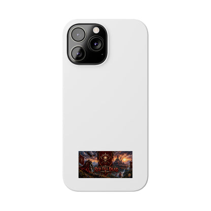 Slim Phone Case — Red Dead Scenic Logo Design