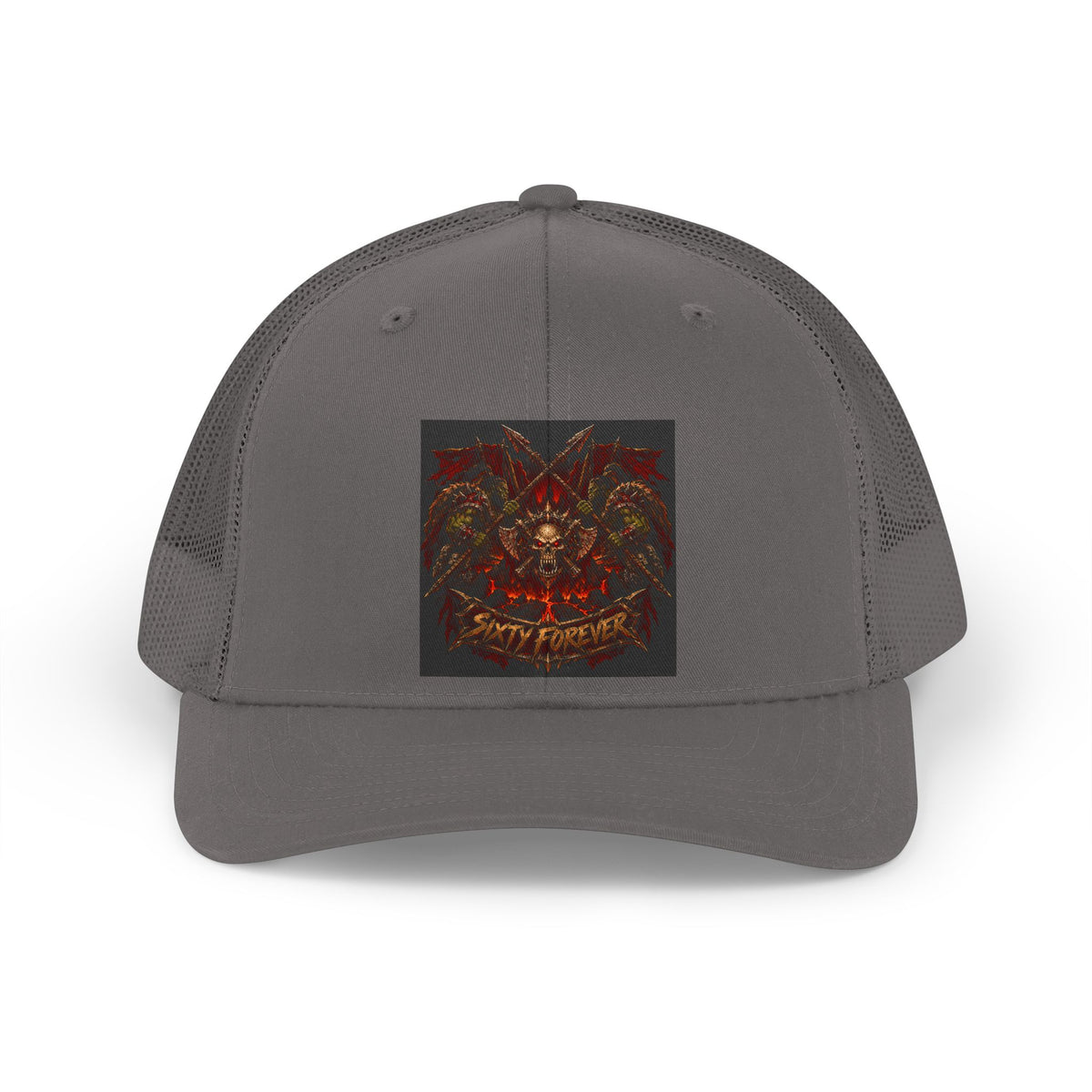 Retro Trucker Hat — 'Stay Forever' Apocalyptic Graphic