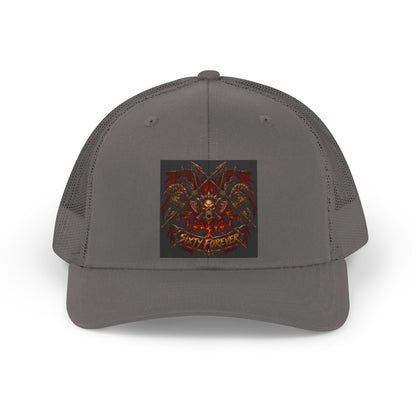 Retro Trucker Hat — 'Stay Forever' Apocalyptic Graphic