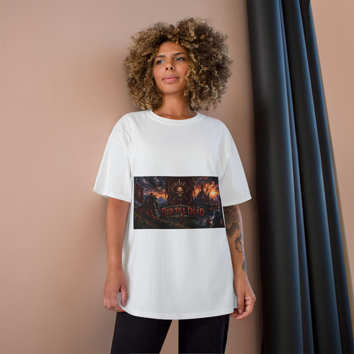 Red Till Dead Graphic T-Shirt