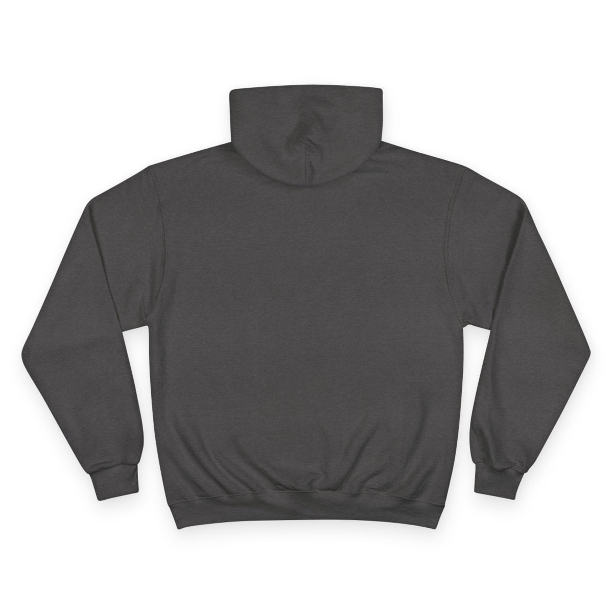 Champion Hoodie — Small Gold Crest Logo Athletic Pullover