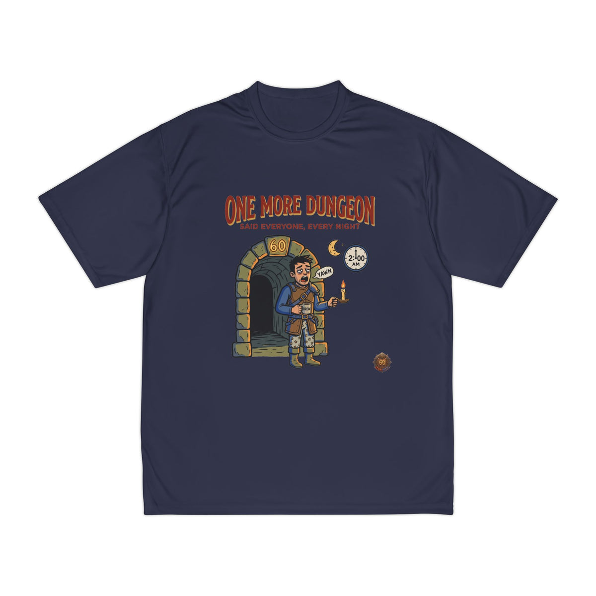 Dungeons & Dice T-Shirt — "One More Dungeon" Gamer Tee