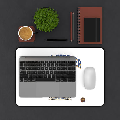 Heal Forever Desk Mat — Inspirational Healer Illustration Mouse Pad