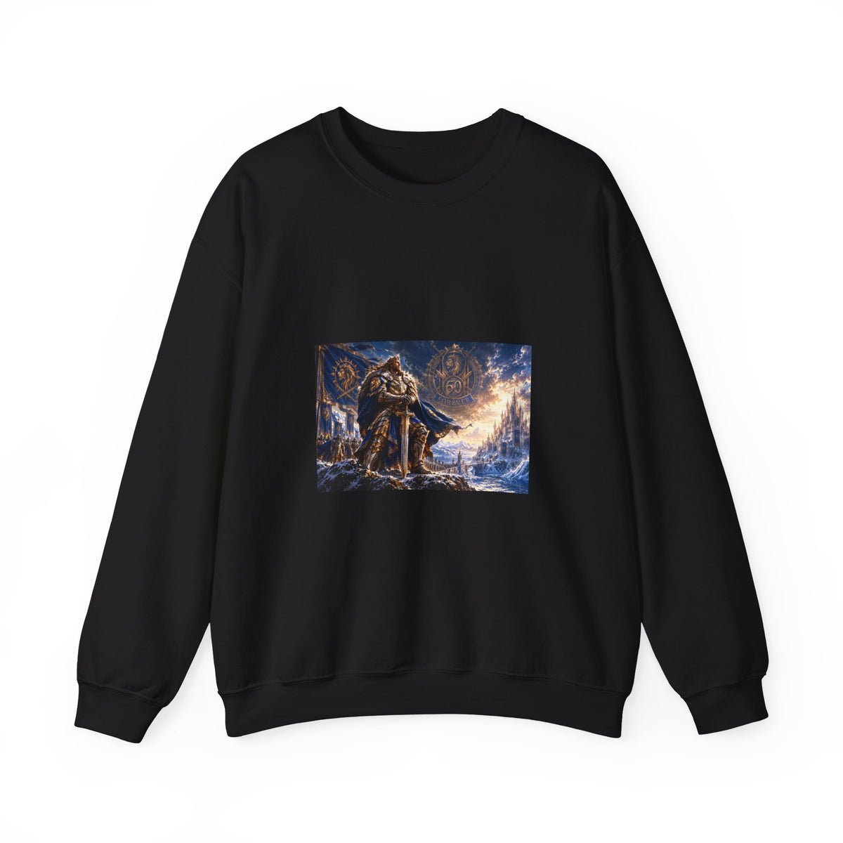 Mythic Viking Warrior Crewneck Sweatshirt