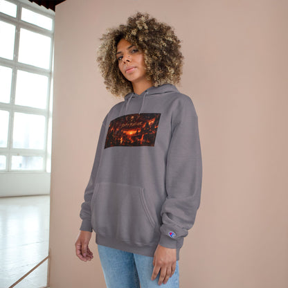 Champion Hoodie — Dark Carnival Graphic Pullover