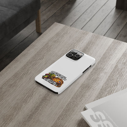 Slim Phone Case — Funny Gamer Design “Then You Finally Get That Rare Drop… And It’s BOE So You Can’t Use It”