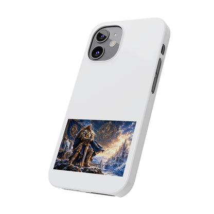 Viking Warrior Slim Phone Case — Norse Saga Art