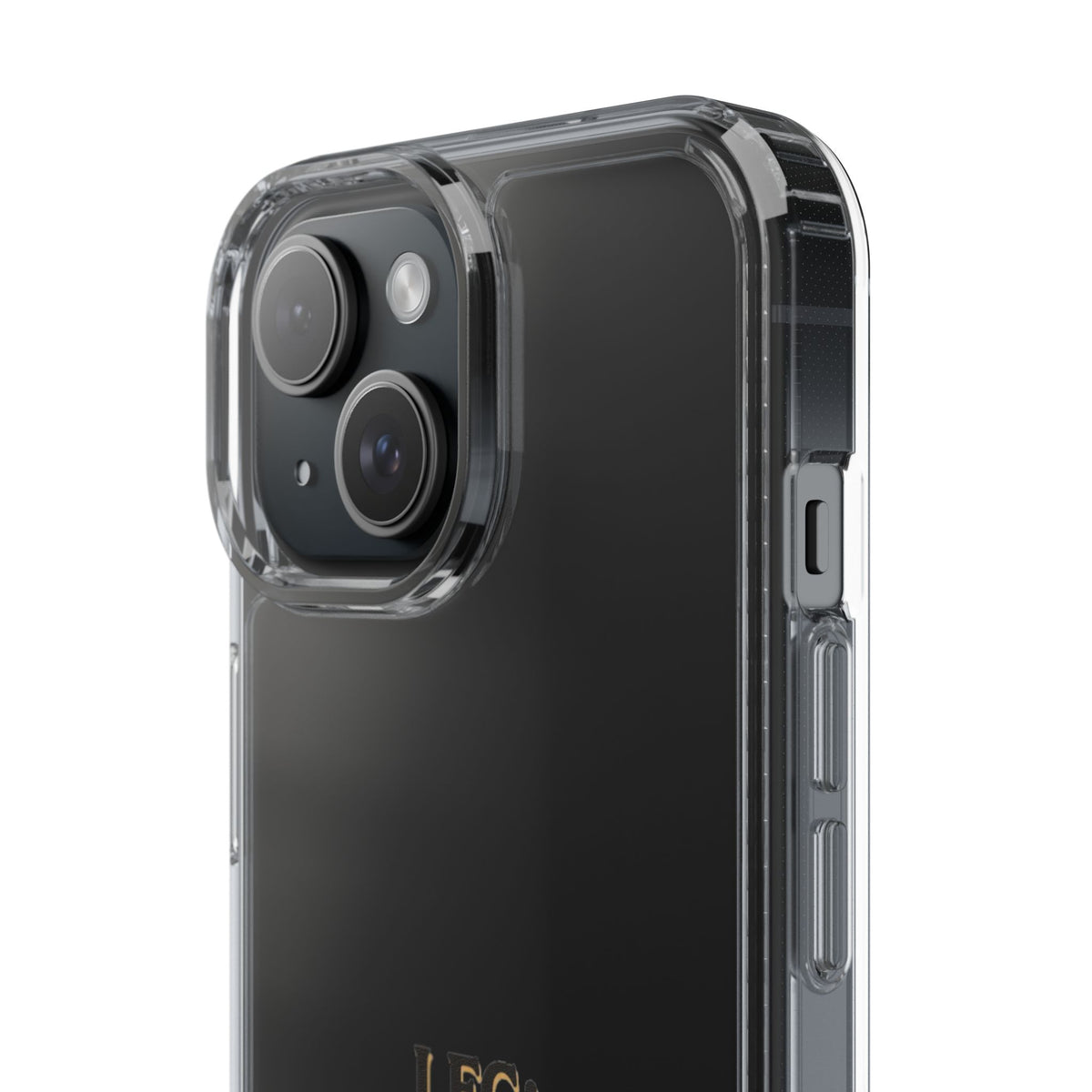 Clear Phone Case — “LFG: Looking For Groceries” Grocery Shopper Design