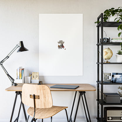 Gloss Poster — "LFG: Looking for Groceries" Humorous Grocery Cart Art Print