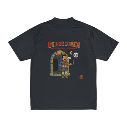 Dungeons & Dice T-Shirt — "One More Dungeon" Gamer Tee