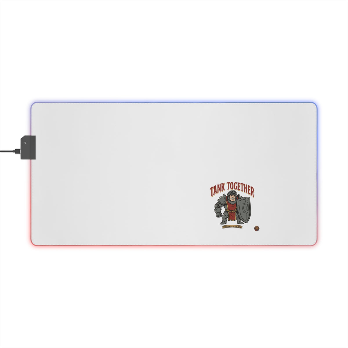 Tank Together LED Gaming Mouse Pad — RGB Extended Desk Mat for Gamers