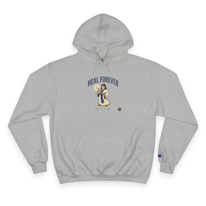 Heal Forever Hoodie - Vintage Angel Graphic Champion Hoodie