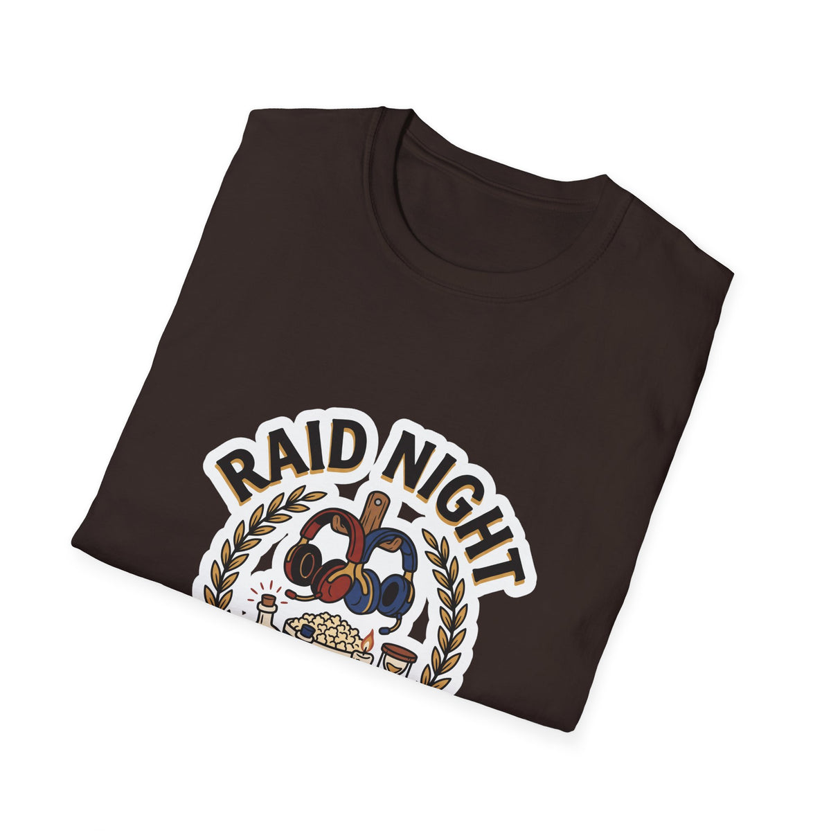 T-Shirt — "Raid Night is Date Night" Retro Gaming Tee