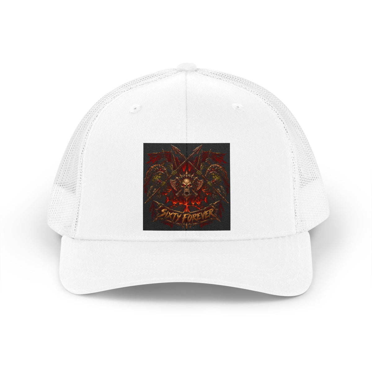 Retro Trucker Hat — 'Stay Forever' Apocalyptic Graphic