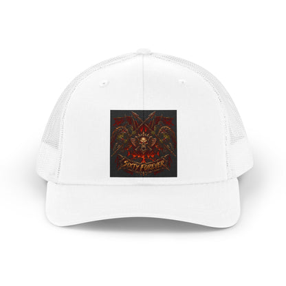 Retro Trucker Hat — 'Stay Forever' Apocalyptic Graphic