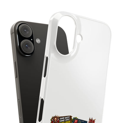 Level 60 Gamer Collage Slim Phone Case