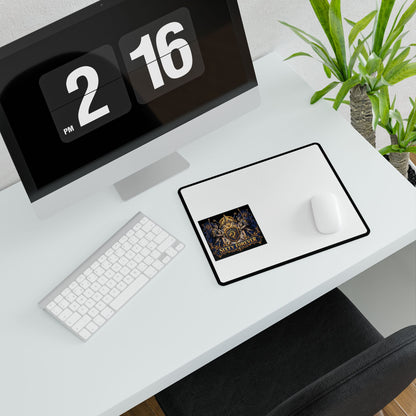 Gaming Desk Mat — "Sixty Forever" Fantasy Crest Mousepad