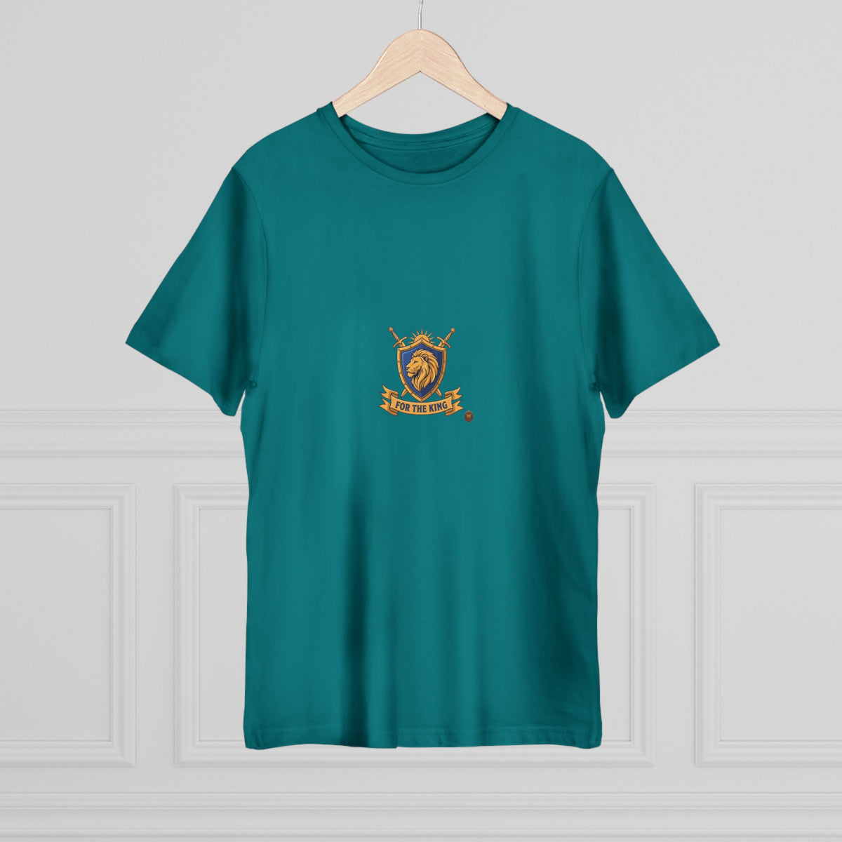Lion Crest T-Shirt — Medieval Heraldry Emblem Tee