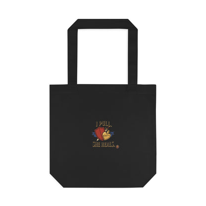Tote Bag — "I Put a Spell on the Ham" Thanksgiving Witchy Harvest Cotton Tote