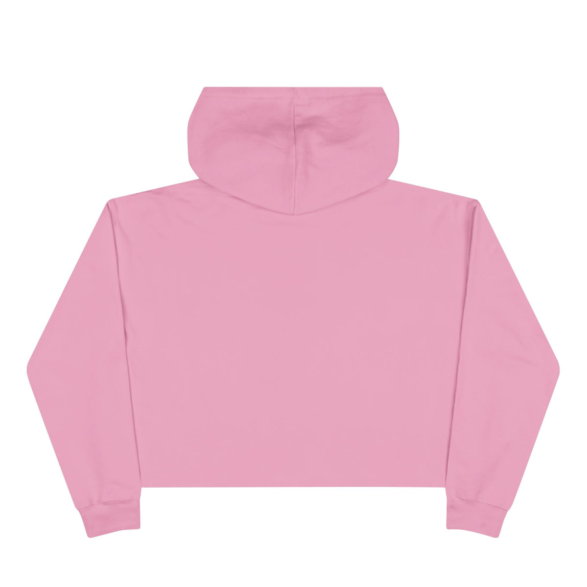 Crop Hoodie — "Need Before Greed" Cozy Graphic Crop Hoodie