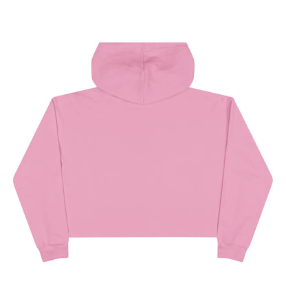 Crop Hoodie — "Need Before Greed" Cozy Graphic Crop Hoodie
