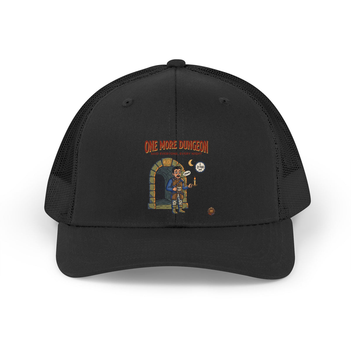 Trucker Hat — "One More Dungeon" Retro RPG Gamer Cap