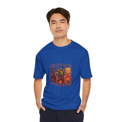 Gaming T-Shirt — "Can't Move Out of the Fire, It Would Lower My DPS" Humorous RPG Gamer Tee