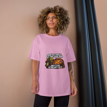 Gamer Meme T-Shirt — "Then You Finally Get That Rare Drop..." Funny RPG Loot Shirt