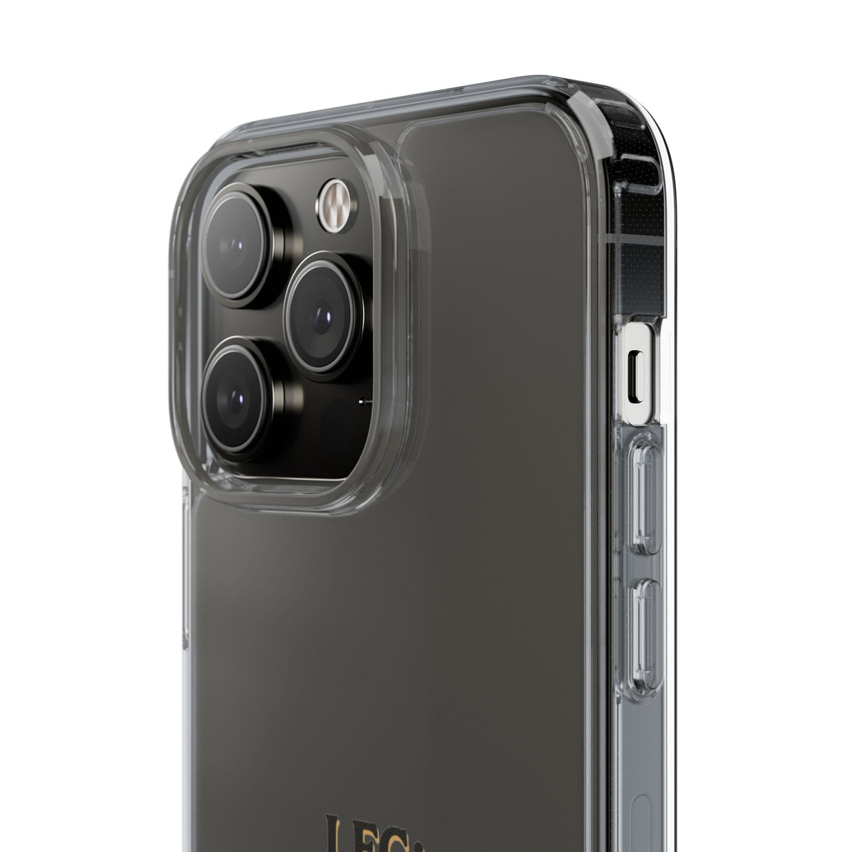 Clear Phone Case — “LFG: Looking For Groceries” Grocery Shopper Design