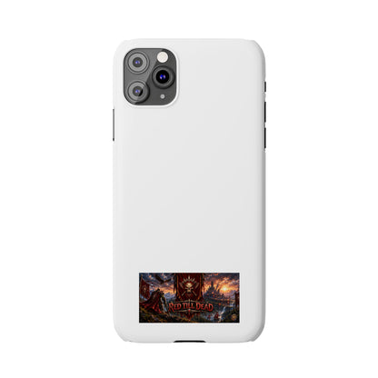 Slim Phone Case — Red Dead Scenic Logo Design