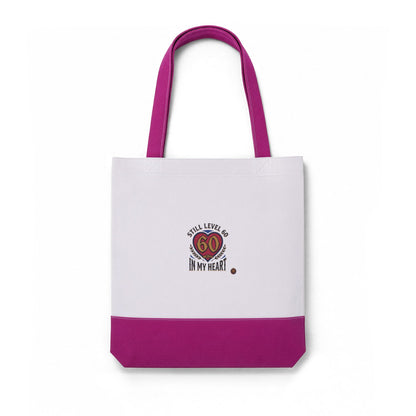 60th Birthday Thermochromic Tote Bag — "Still Lives in My Heart" Heat-Reacting Gift Tote