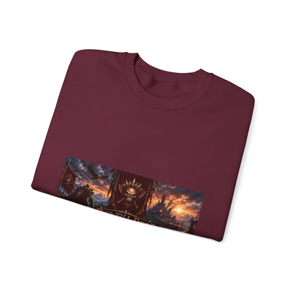 Crewneck Sweatshirt — Red Dead Scenic Game Logo Graphic