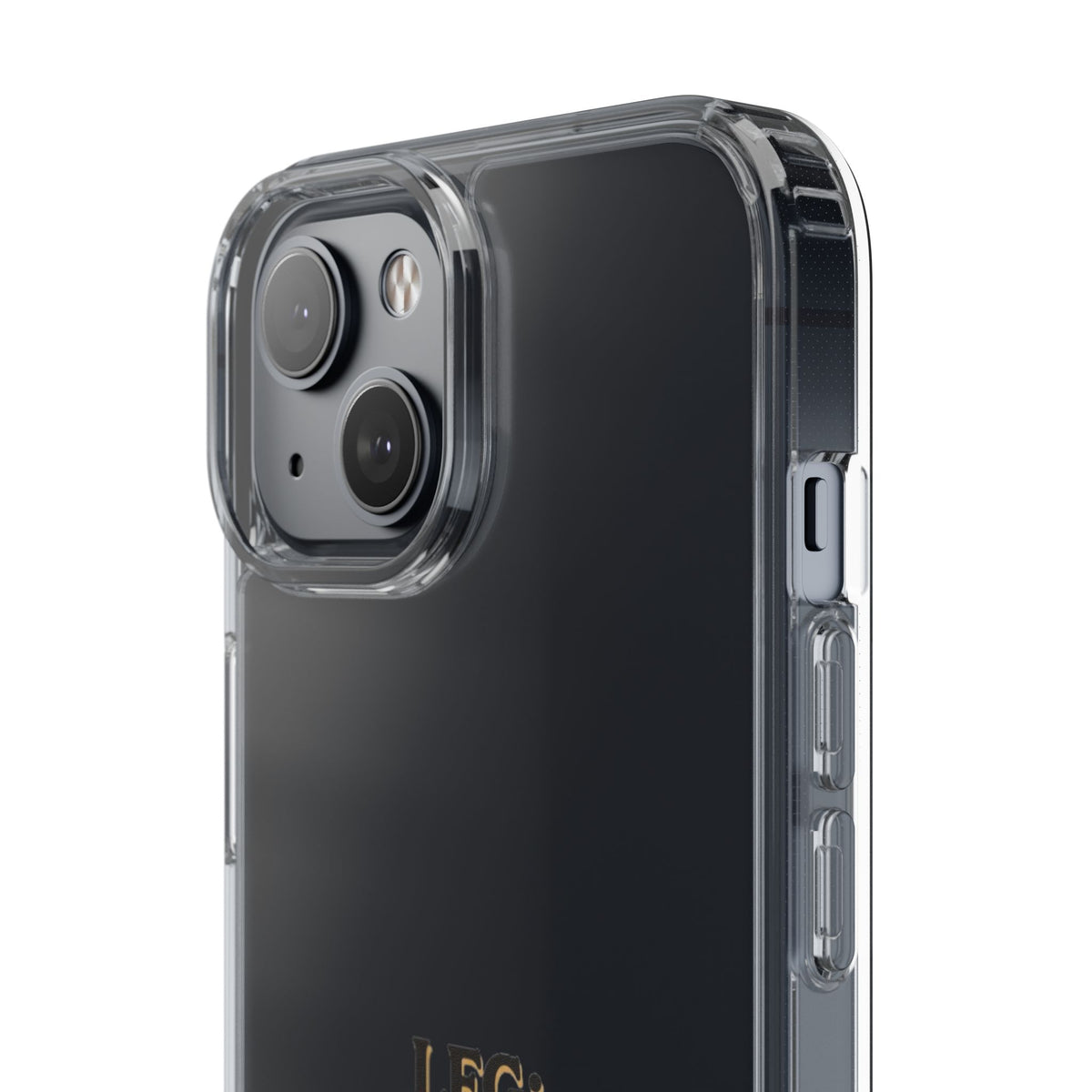 Clear Phone Case — “LFG: Looking For Groceries” Grocery Shopper Design