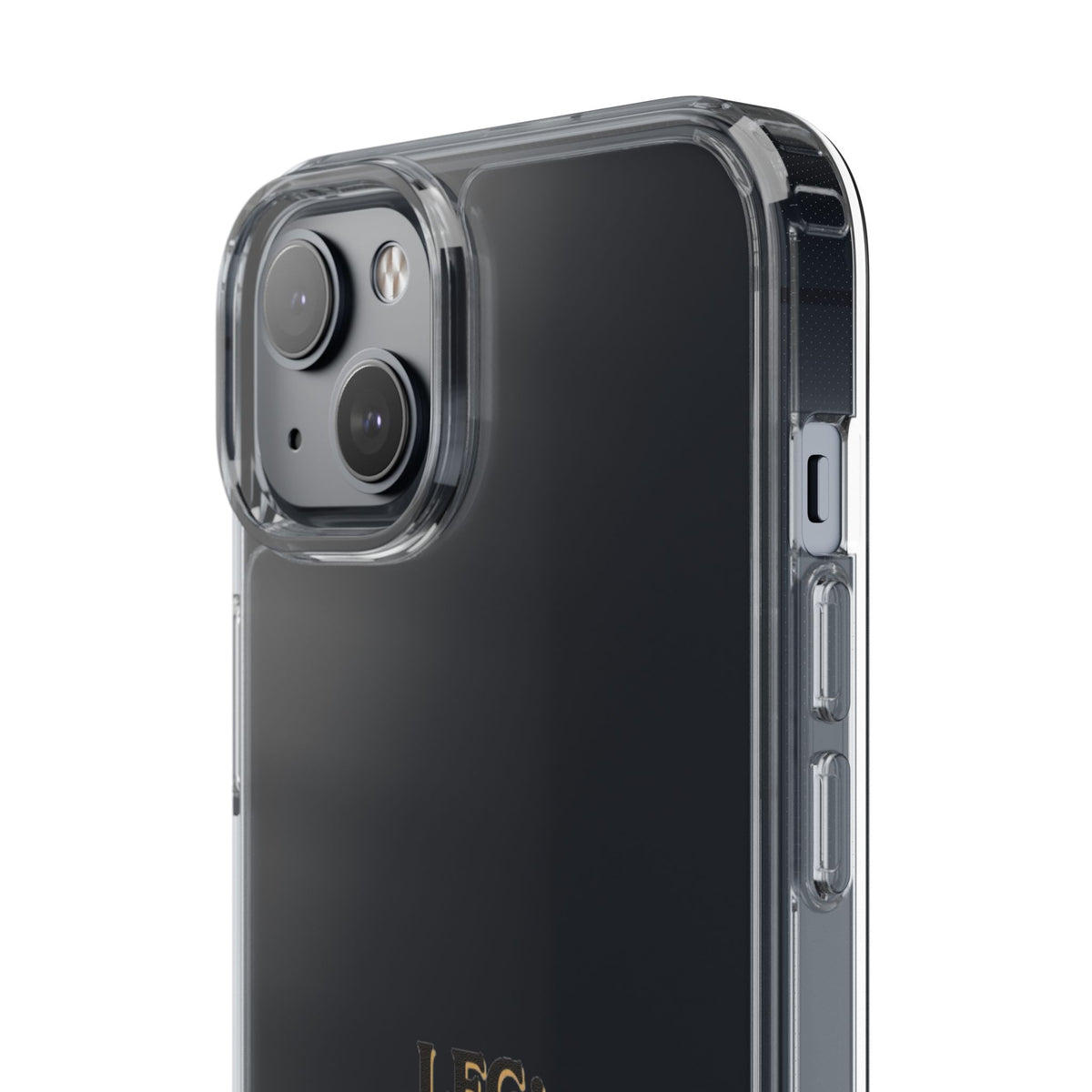 Clear Phone Case — “LFG: Looking For Groceries” Grocery Shopper Design