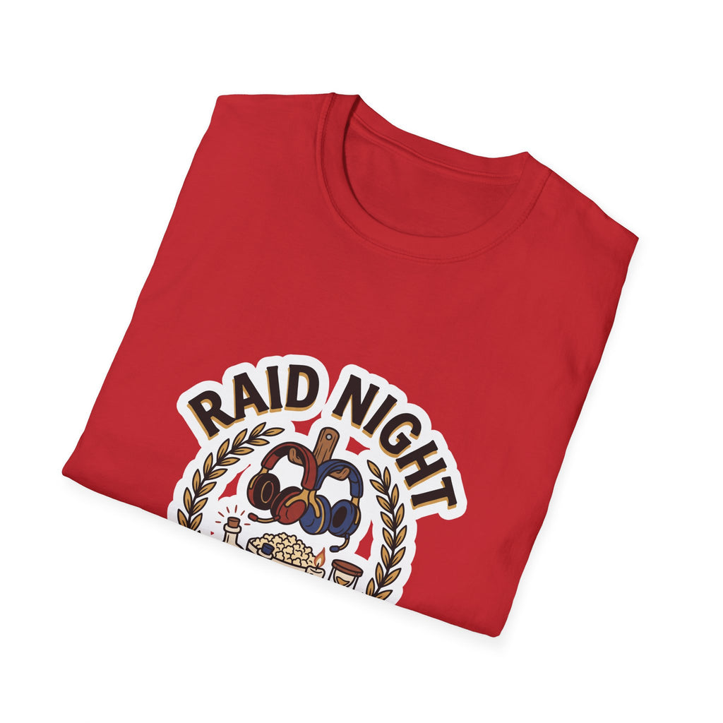 T-Shirt — "Raid Night is Date Night" Retro Gaming Tee