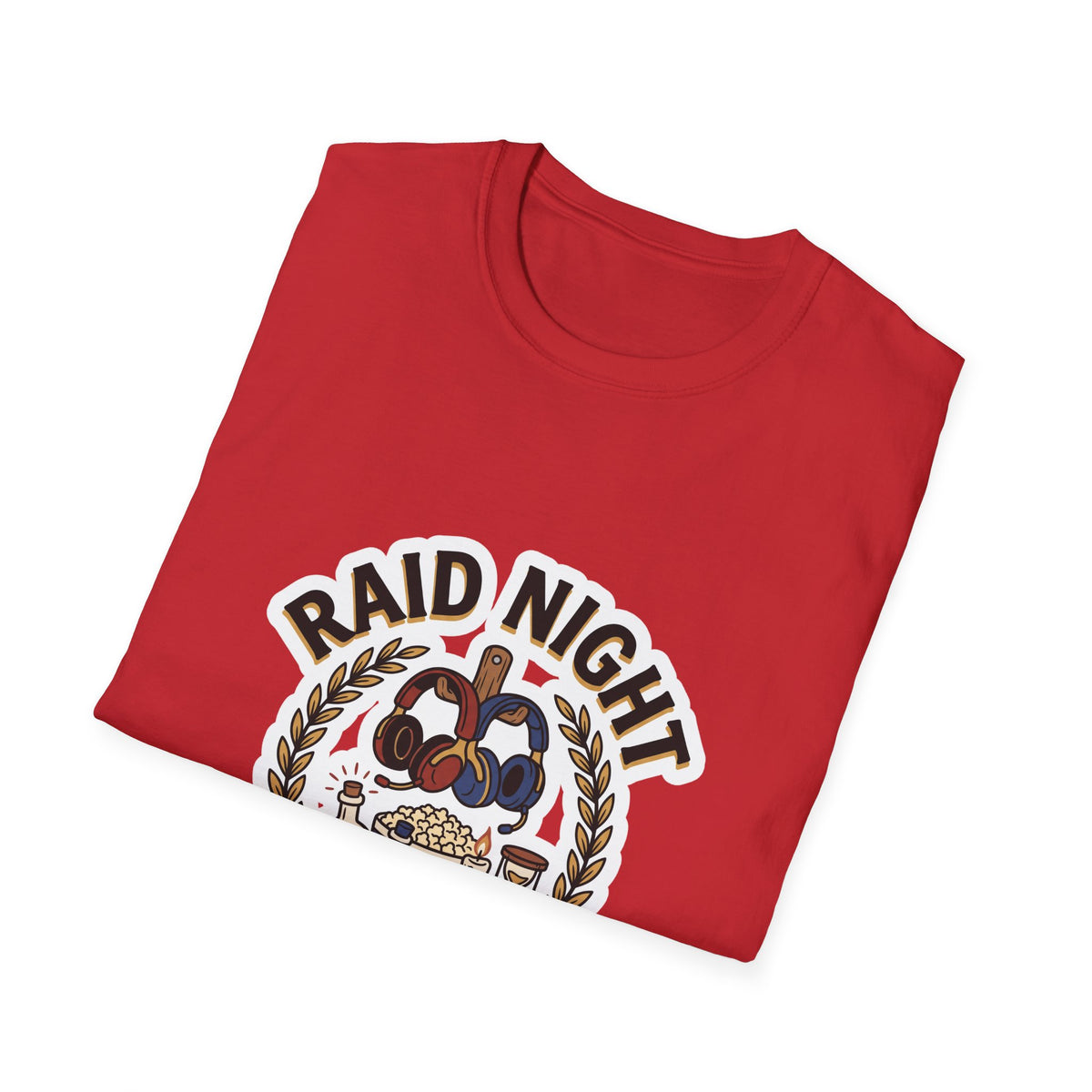 T-Shirt — "Raid Night is Date Night" Retro Gaming Tee