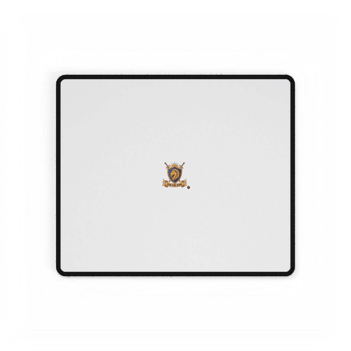 Minimalist Coat of Arms Desk Mat — Large Gaming & Office Mousepad