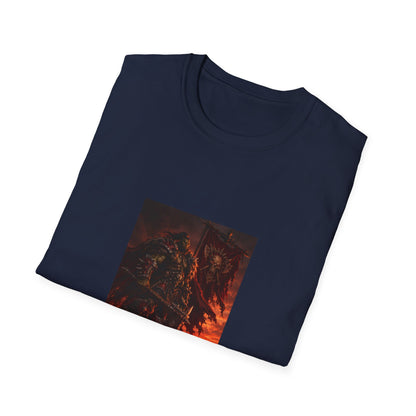 T-Shirt — Fiery Demon Night Graphic Tee