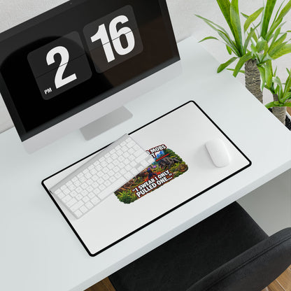 Gaming Desk Mat — “When You Pull 3 Mobs By Accident” Funny MMO Mousepad