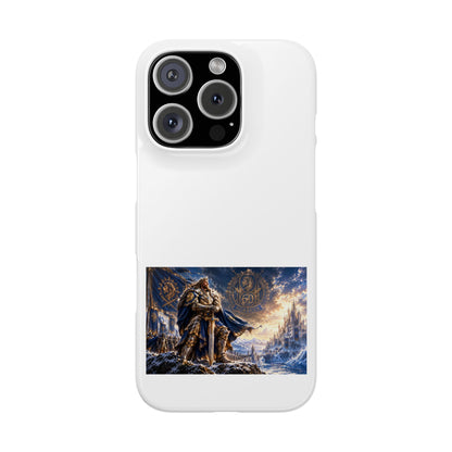 Viking Warrior Slim Phone Case — Norse Saga Art