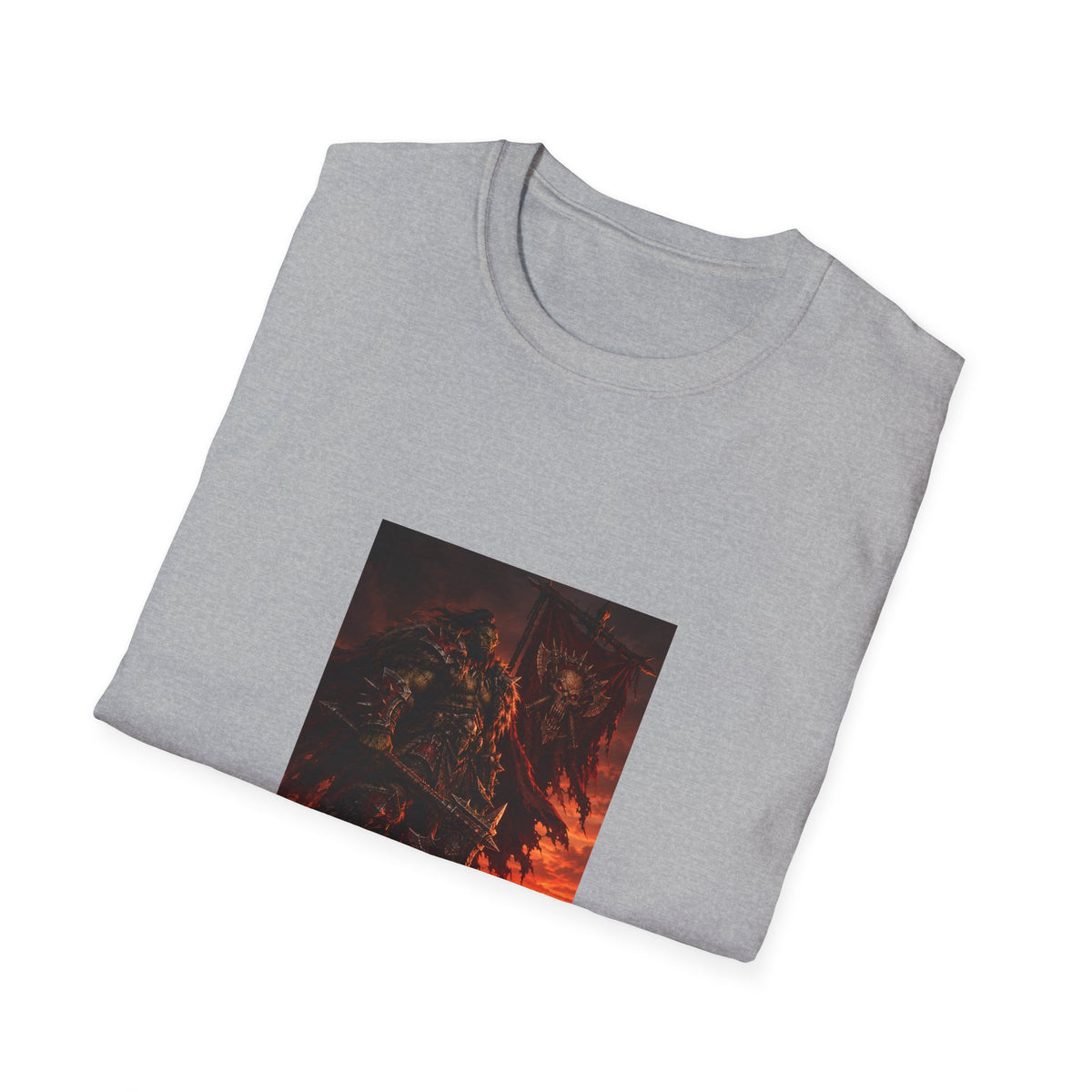 T-Shirt — Fiery Demon Night Graphic Tee