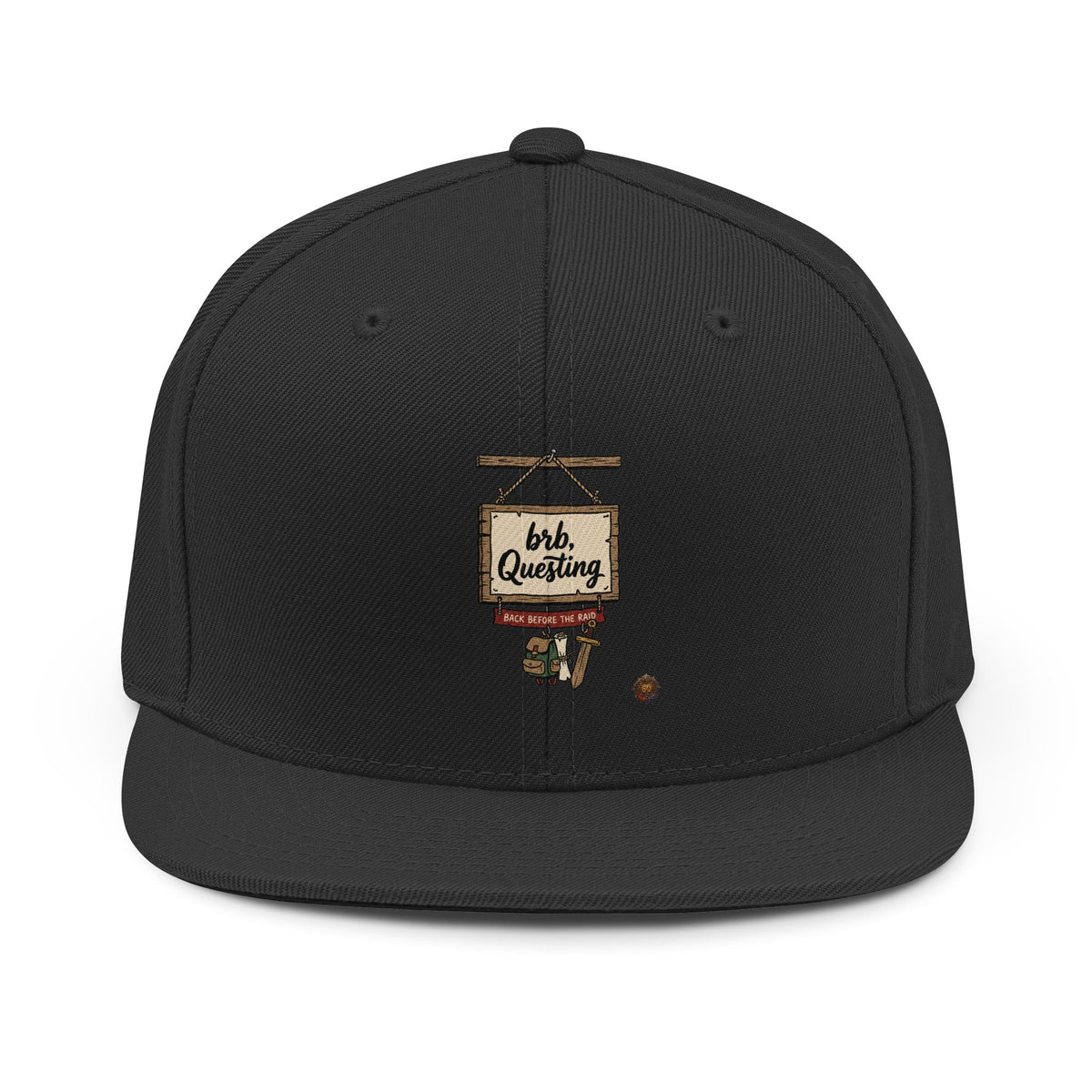 One More Dungeon Snapback Hat — Retro RPG Gamer Cap