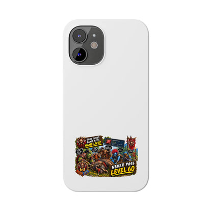 Level 60 Gamer Collage Slim Phone Case