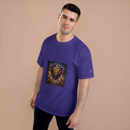 Champion T-Shirt - "Victory Forever" Fantasy Shield Gamer Tee